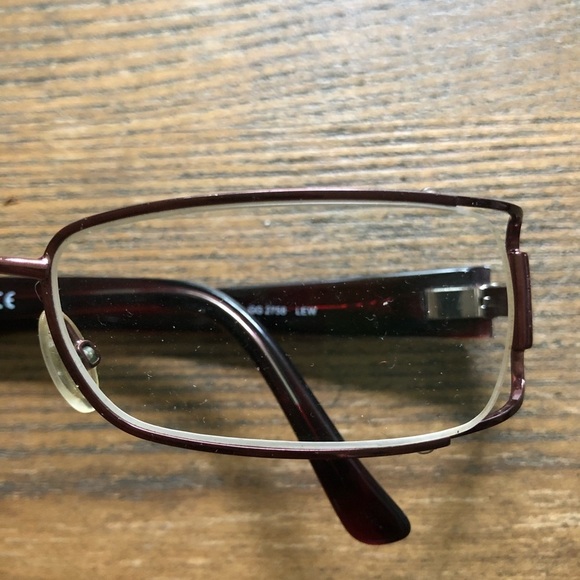 Gucci Eyeglasses Women  Burgundy Italy 125 - Picture 3 of 10